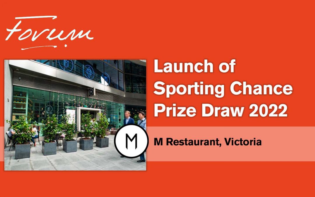 Sporting Chance Prize Draw Launch